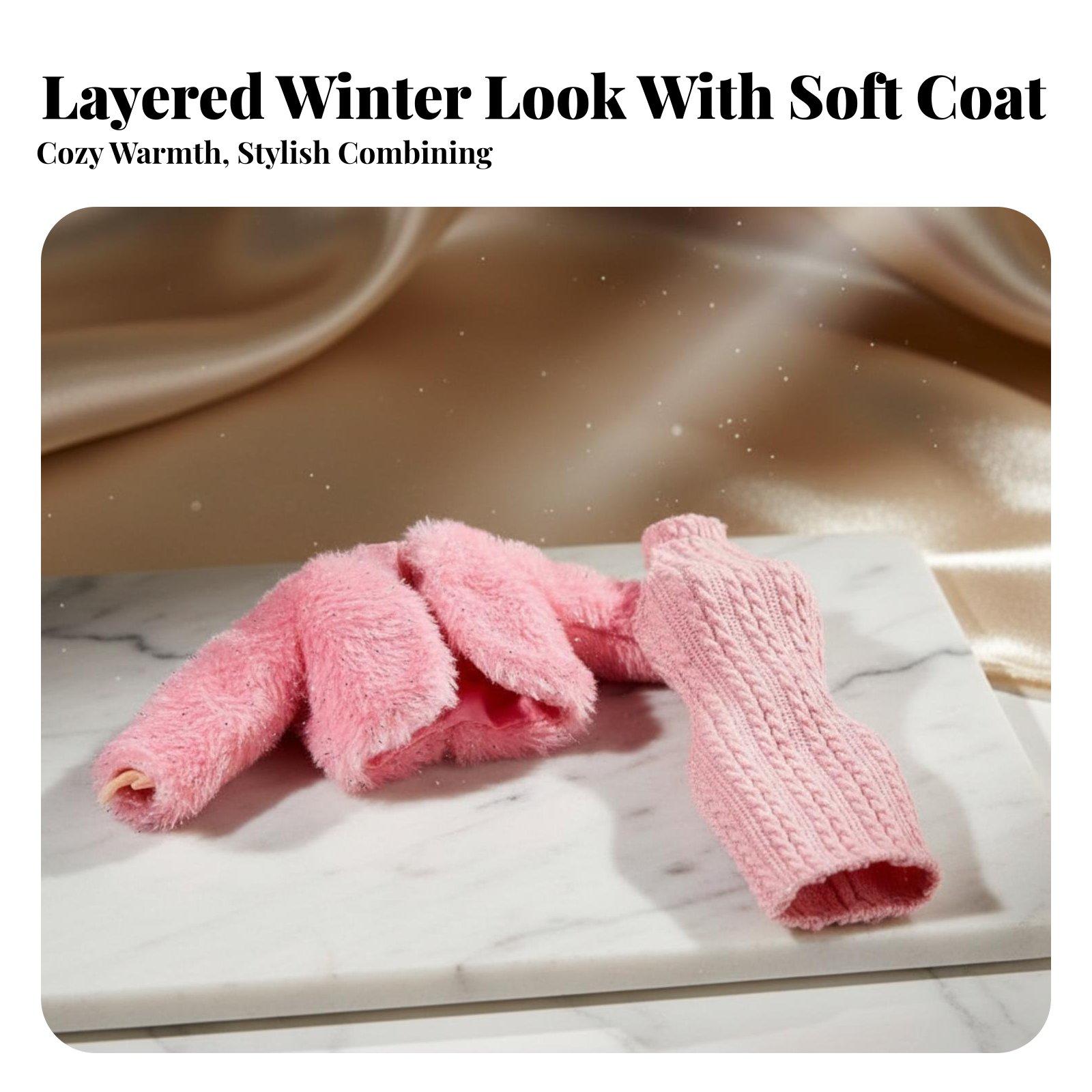 Winter Clothing Design - ملابس دمى بطول 30 سم، أزياء