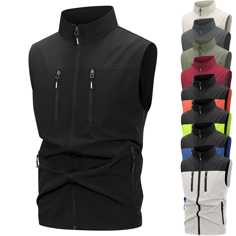 Winter Clothing Design - سترة رجالية خفيفة الوزن مع جيوب