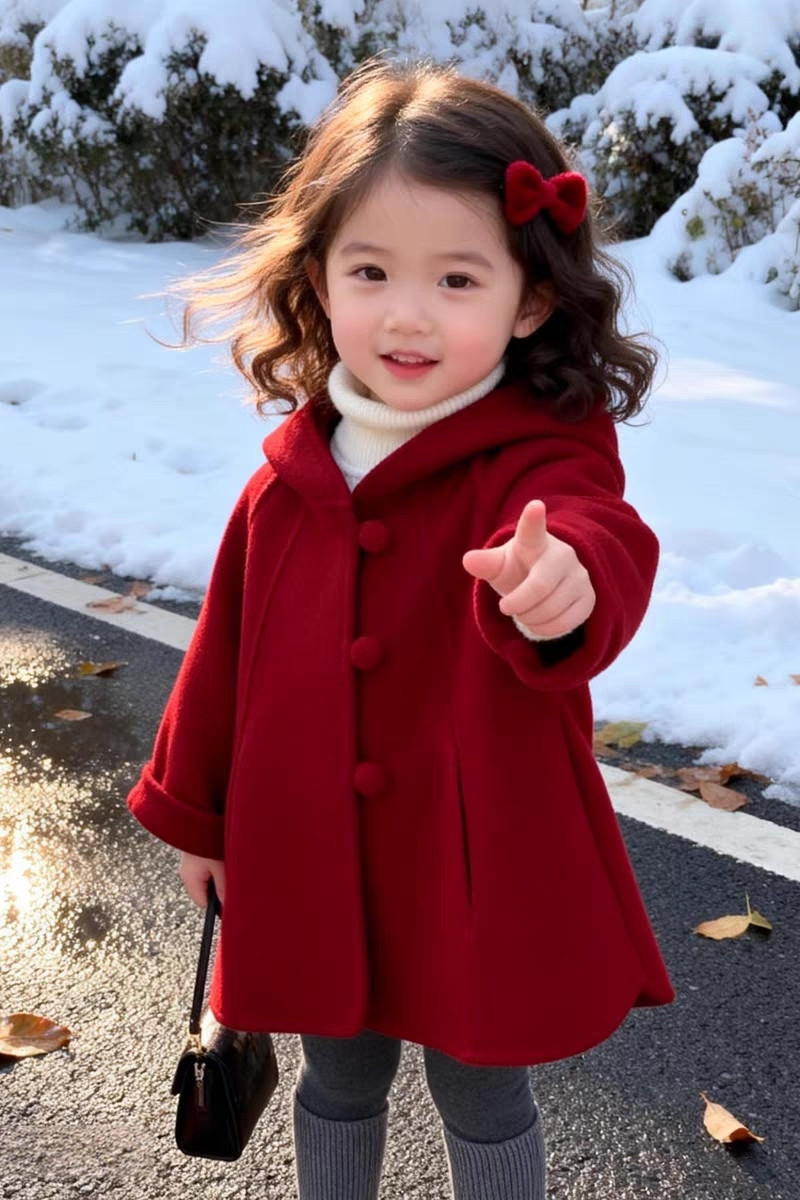 معطف صوف للفتيات، جديد لخريف و - مراجعة Winter Clothing Toddler Girl وسعره