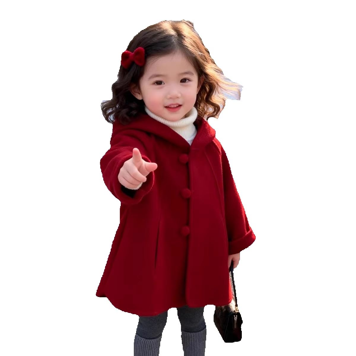 معطف صوف للفتيات، جديد لخريف و - مراجعة Winter Clothing Toddler Girl وسعره