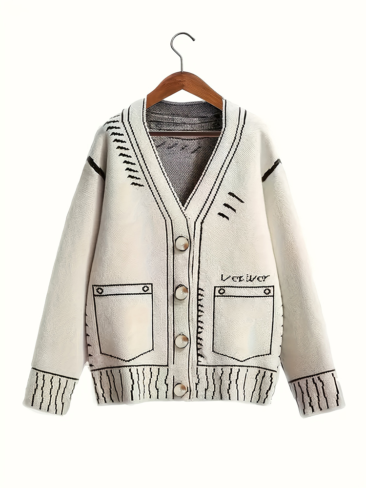 حجم كبير المرأة زر متابعة سترة - مراجعة Winter Clothing Design وسعره
